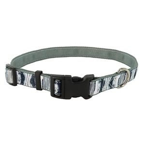 Retriever Adjustable Dog Collar Steel Marble Pattern Large 18" - 26" New